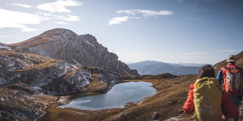Mountain lake in Olang